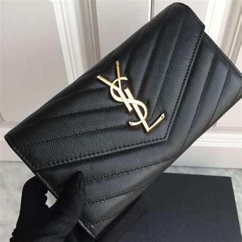 ysl gold cavair|YSL leather review.